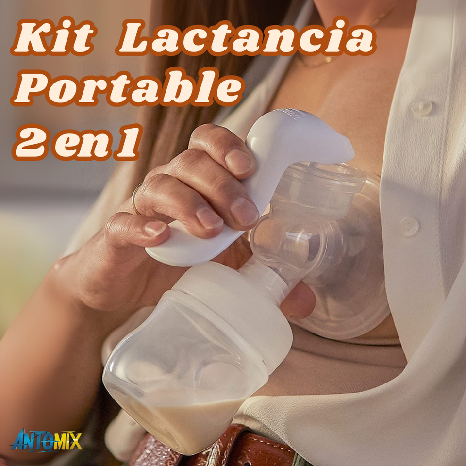KIT LACTANCIA PORTABLE 2 EN 1